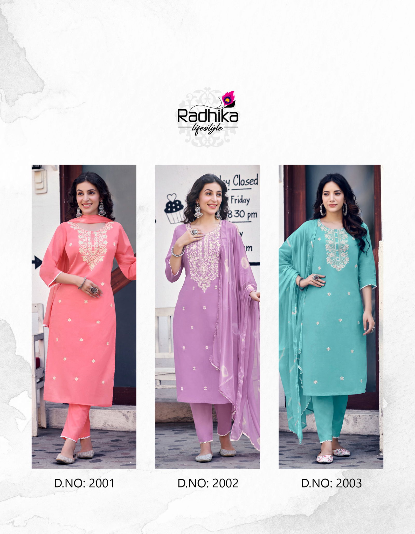 Cotton Culture Vol 2 By Radhika Cotton Embroidery Kurti With Dupatta Wholesale Shop In Surat
